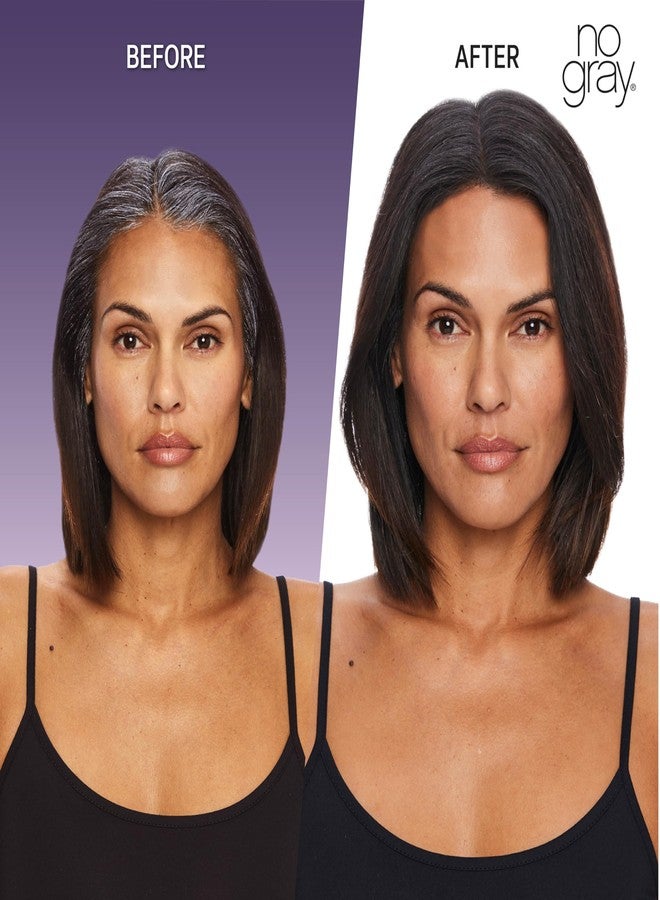 No Gray Quick 4-IN-1 Root Touch Up Powder Medium to Dark Brown - Image 3